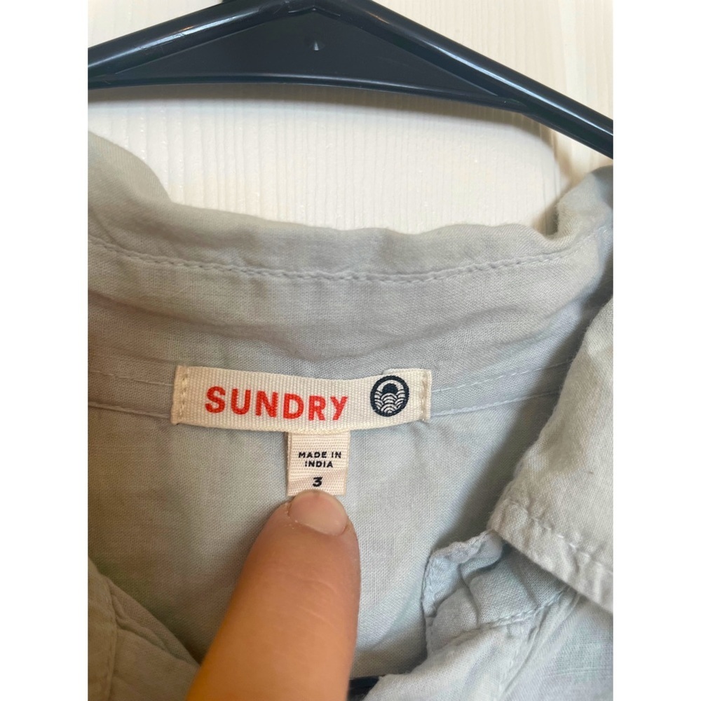 Sundry Collared Button-Down Shirt - image 3